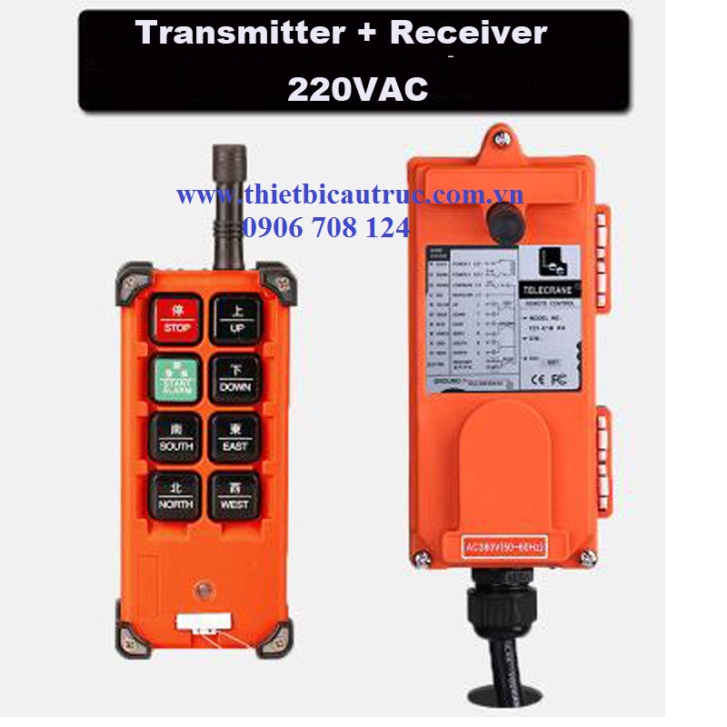 điều khiển từ xa Telecrane điều khiển từ xa Telecrane