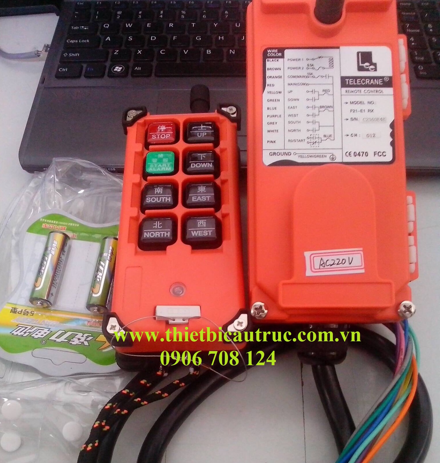 bộ điều khiển từ xa Telecrane F21-E1B bộ điều khiển từ xa Telecrane F21-E1B