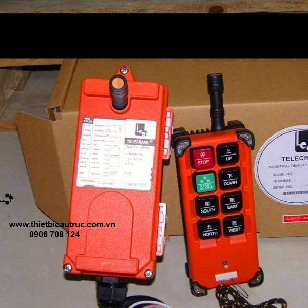 Cung cấp và sửa chữa điều khiển từ xa cho cầu trục Cung cấp và lắp đặt điều khiển từ xa cho cầu trục