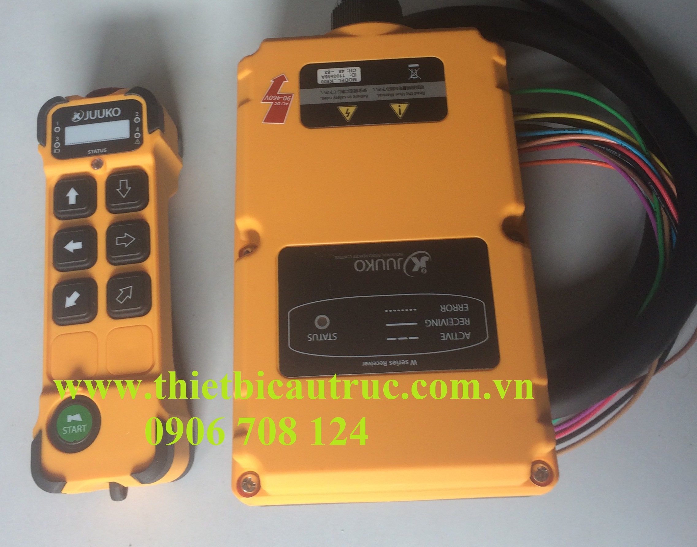 Điều khiển từ xa cầu trục 6 nút Điều khiển từ xa cầu trục 6 nút