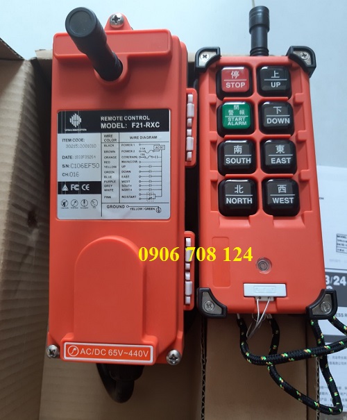 Điều khiển từ xa cầu trục Remote Control F21-RXC Điều khiển từ xa cầu trục Remote Control F21-RXC