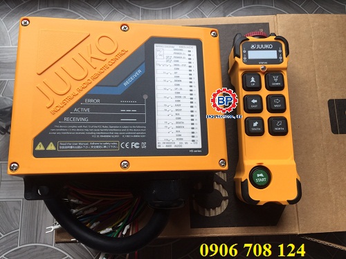 Điều khiển từ xa cầu trục Juuko K 602 Điều khiển từ xa cầu trục Juuko K 602