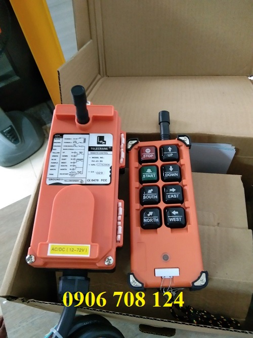 Điều khiển từ xa cầu trục F21-E1B 12V Điều khiển từ xa cầu trục F21-E1B 12V