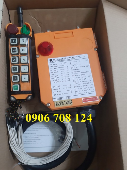 Điều khiển từ xa Telecrane F24-10D Điều khiển từ xa Telecrane F24-10D