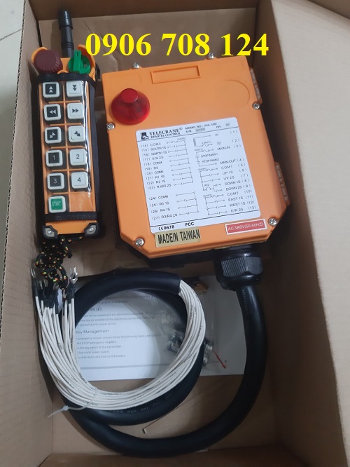 Điều khiển từ xa Telecrane F24-10D Điều khiển từ xa Telecrane F24-10D