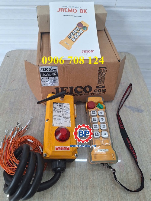 Điều khiển từ xa Jeico 8KB 2 cấp tốc độ Điều khiển từ xa Jeico 8KB 2 cấp tốc độ