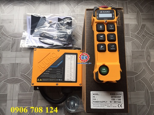 điều khiển từ xa cầu trục Juuko K606 điều khiển từ xa cầu trục Juuko K606