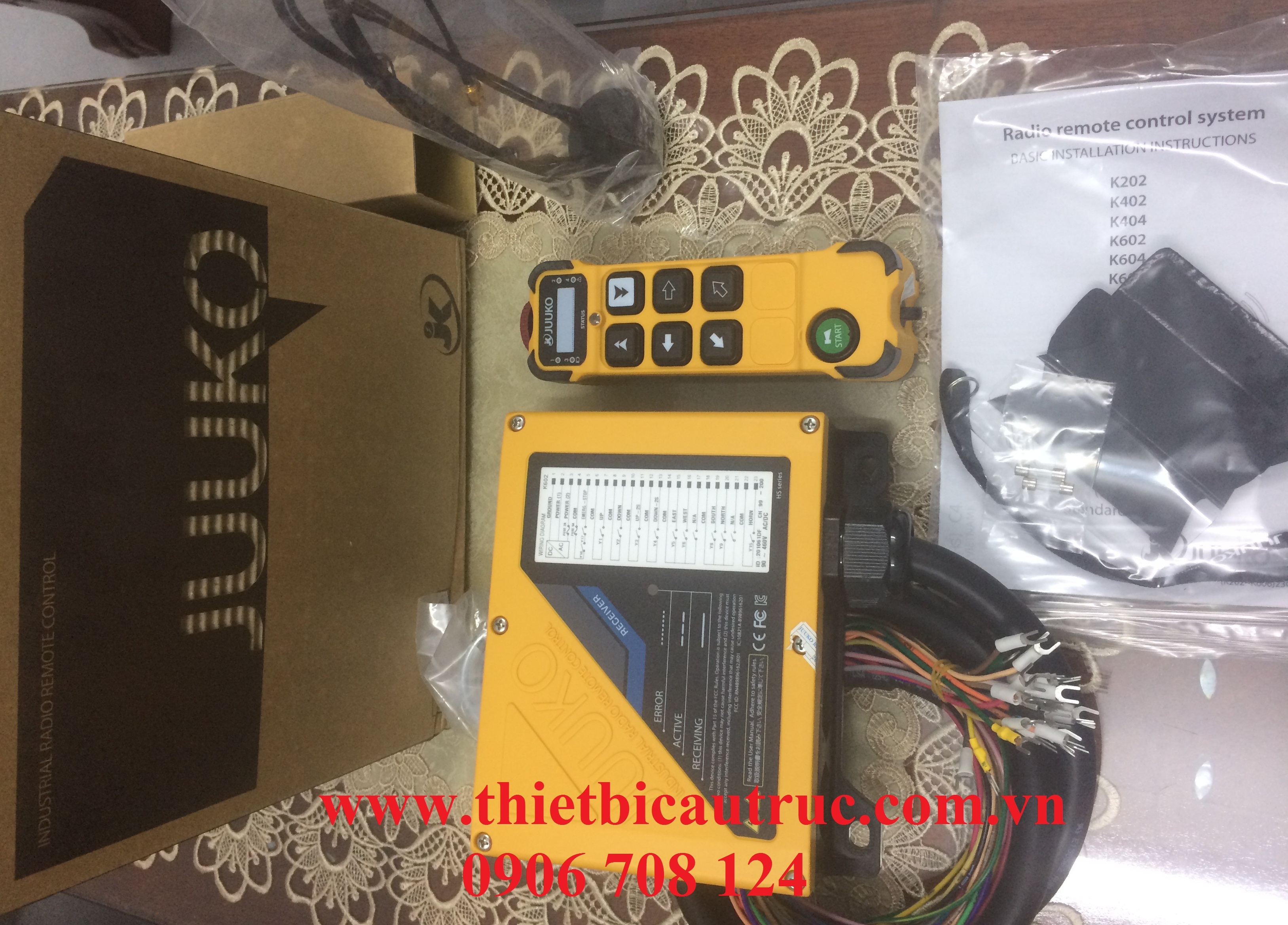 Điều khiển từ xa Juuko K602 Điều khiển từ xa Juuko K602
