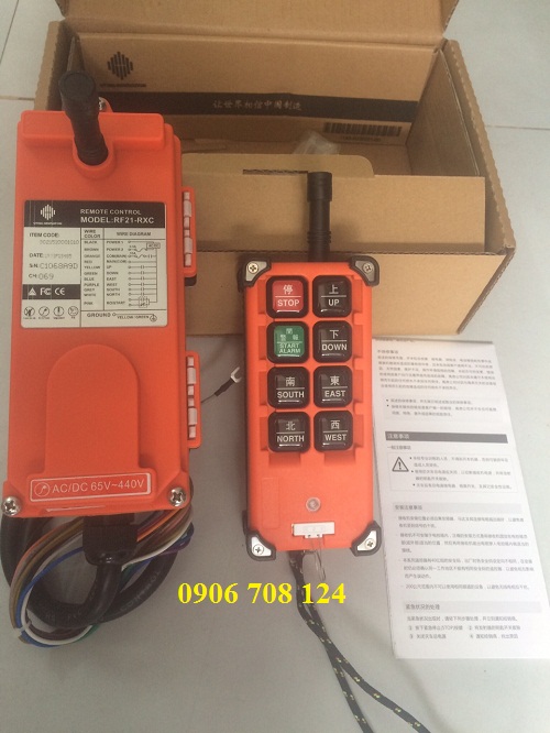 Đơn hàng điều khiển từ xa cầu trục Đơn hàng điều khiển từ xa cầu trục