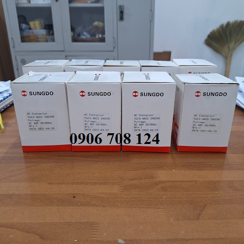 Khởi động từ Sungdo điều khiển 48V Khởi động từ Sungdo điều khiển 48V