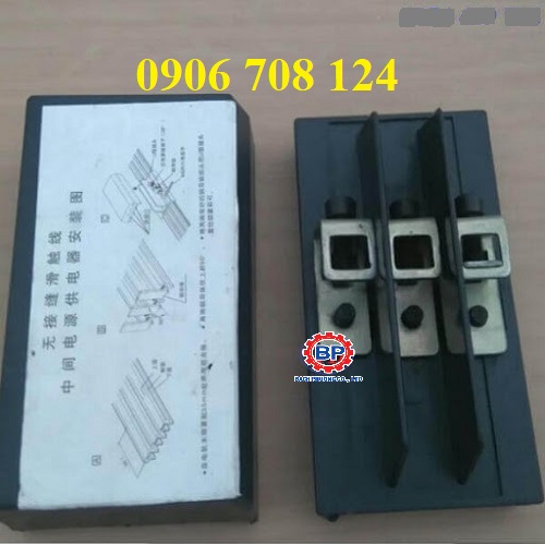 Hộp nối ray điện cầu trục 3P Hộp nối ray điện cầu trục 3P