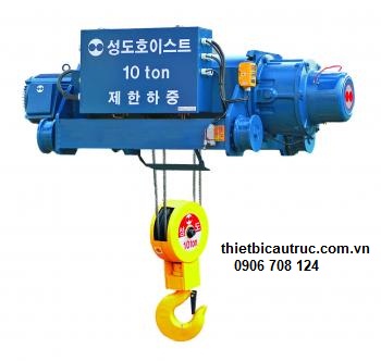 palang điện cáp dầm đôi palang điện cáp dầm đôi