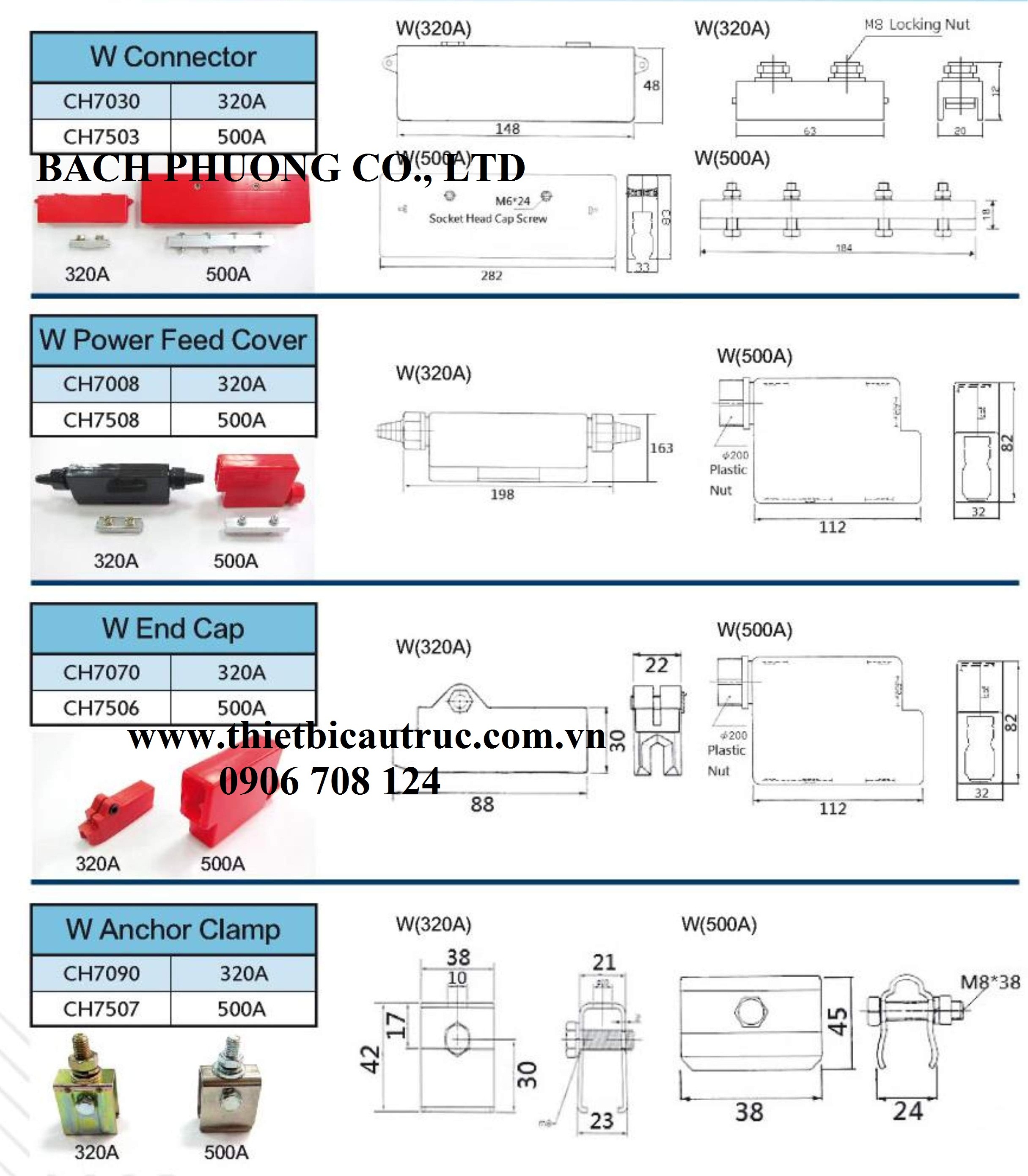 ray điện cầu trục đơn 1P 320A và 1P 500A ray điện cầu trục đơn 1P 320A và 1P 500A
