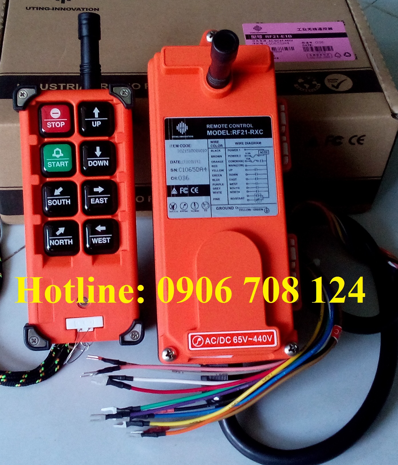 Remote điều khiển cầu trục từ xa Remote điều khiển cầu trục từ xa