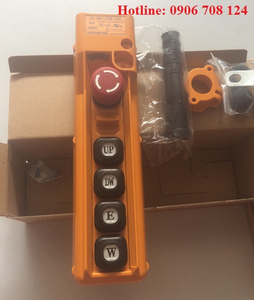 tay bấm điều khiển 4 nút cho cầu trục tay bấm điều khiển 4 nút cho cầu trục