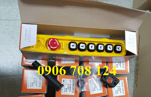 Tay bấm điều khiển cầu trục KG-H06 Tay bấm điều khiển cầu trục KG-H06
