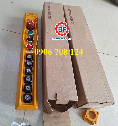 Tay bấm điều khiển cầu trục HY 1029 SBBB Tay bấm điều khiển cầu trục HY 1029 SBBB