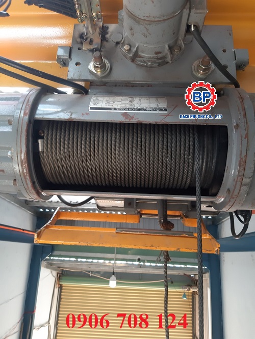 Thay thế cáp thép palang cầu trục Thay thế cáp thép palang cầu trục