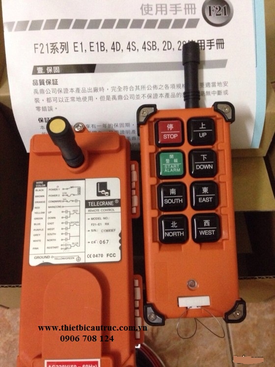 điều khiển từ xa Telecrane điều khiển từ xa Telecrane