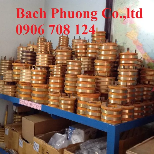Bộ cổ góp điện 8 pha