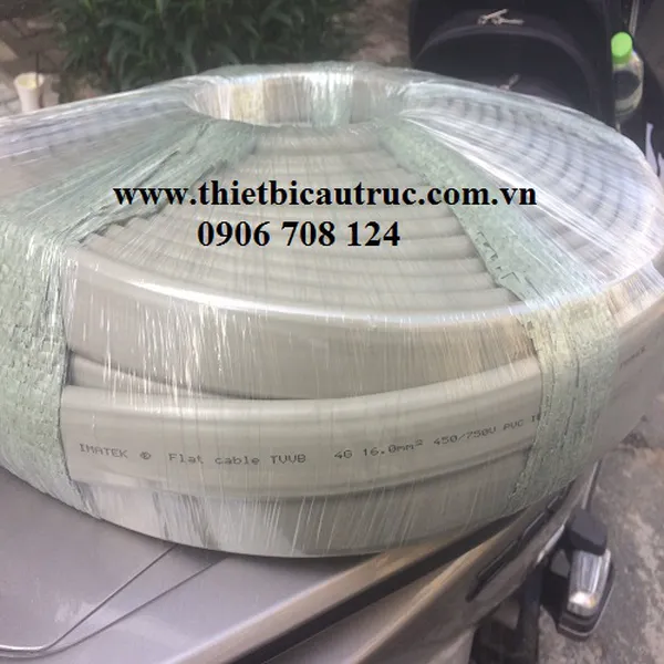 Cáp dẹt thang máy