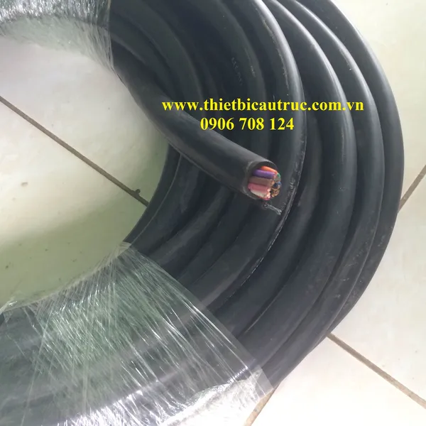 Cáp điều khiển có lõi thép chịu lực 8C x 1.25 mm