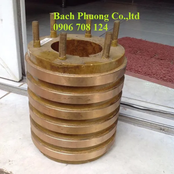Cổ góp điện 6 vành trượt