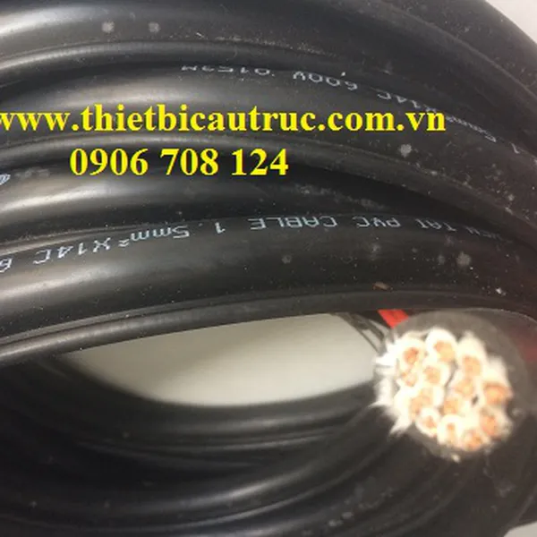 Dây cáp điều khiển cầu trục