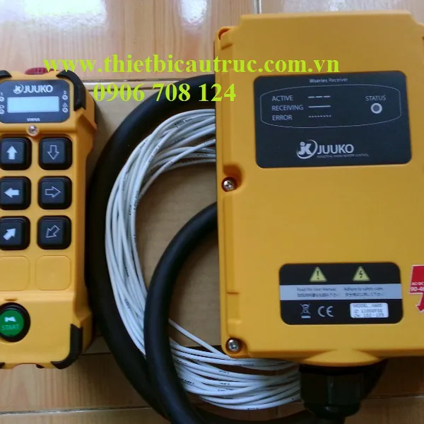 Điều khiển từ xa cầu trục 6 nút