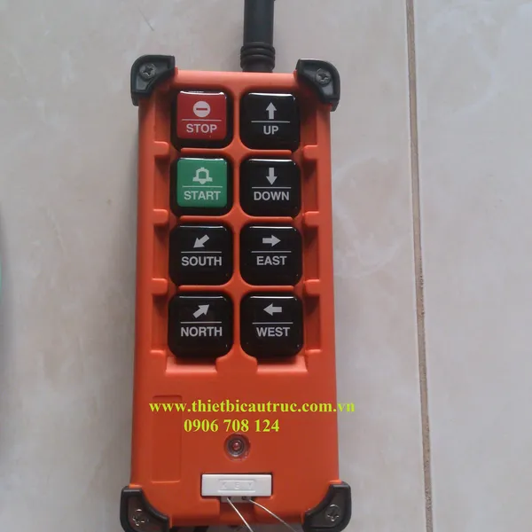 Điều khiển từ xa cho cầu trục 6 hướng