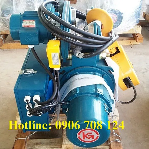 Pa lăng cáp điện dầm đơn 2 tấn