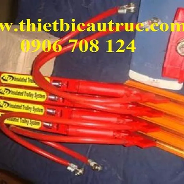 Ray điện thanh quẹt cầu trục