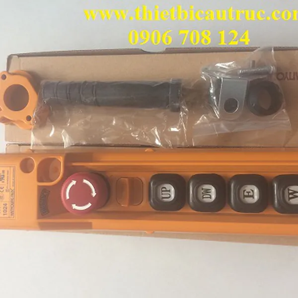Tay bấm điều khiển 4 nút cho cầu trục