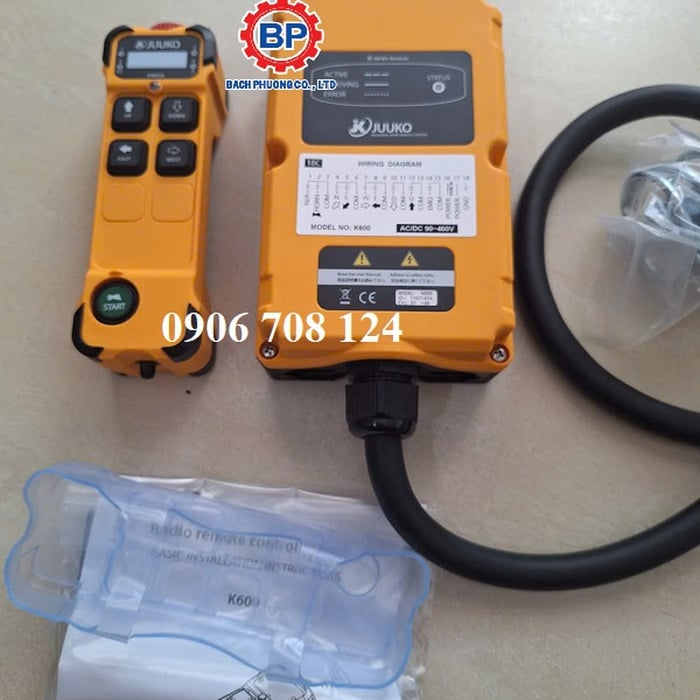 Điều khiển từ xa Juuko K400 loại 4 nút 1 cấp