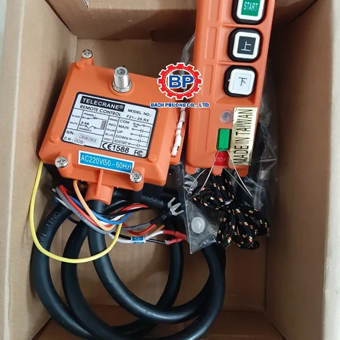 Điều khiển từ xa cầu trục 2 nút F21-2S