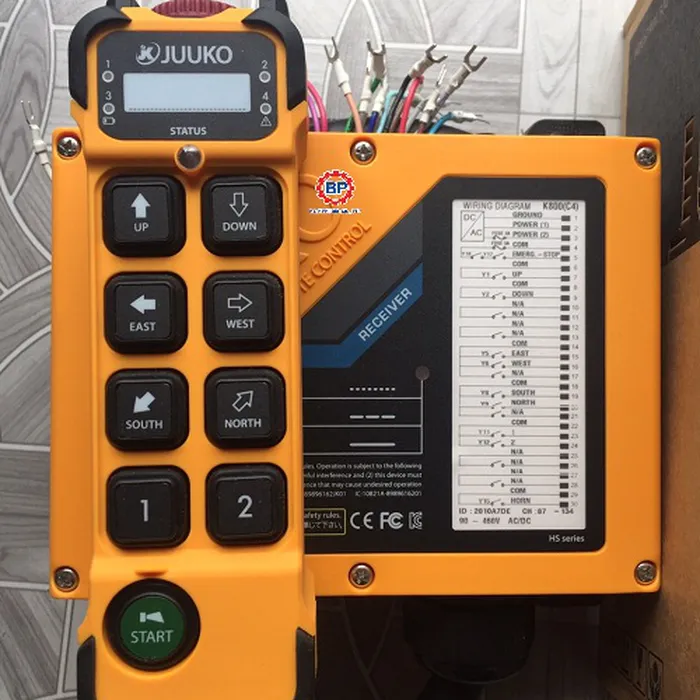 Điều khiển từ xa cầu trục Juuko HS-K800