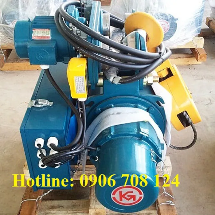 Pa lăng cáp điện dầm đơn 2 tấn