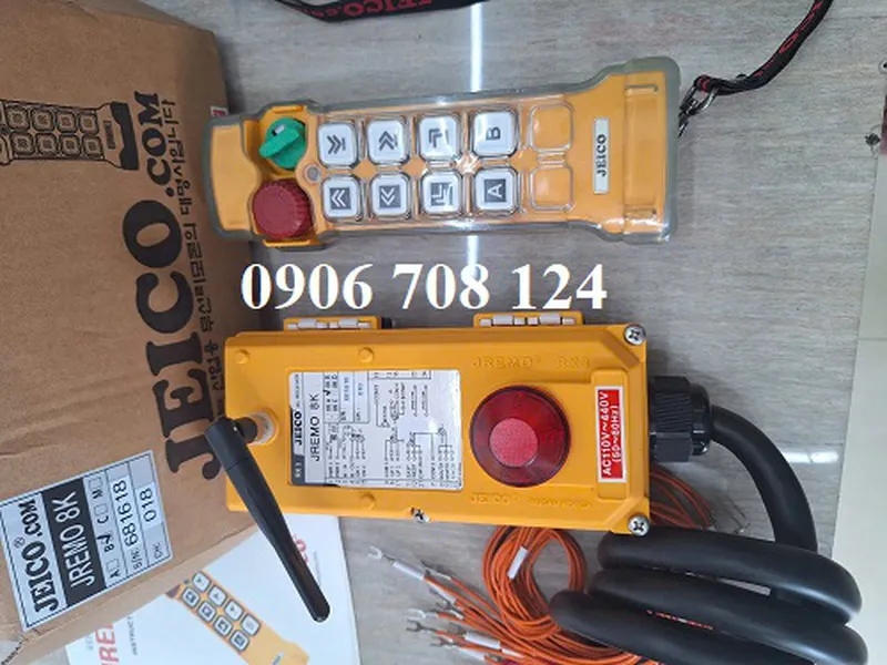 Điều khiển từ xa Jeico 8KB 2 cấp tốc độ