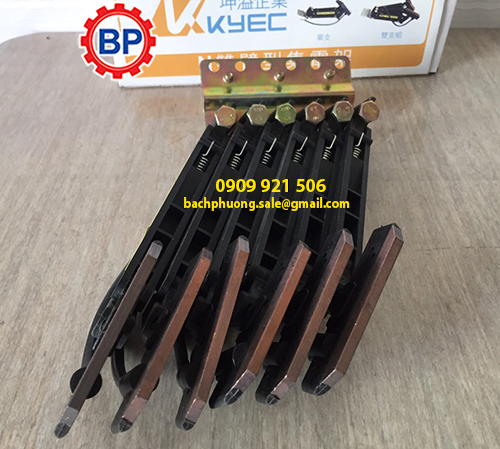Chổi tiếp điện cầu trục Kyec 6P60A Chổi tiếp điện cầu trục Kyec 6P60A