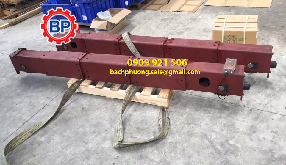Bộ dầm biên chuyên dùng cho cầu trục Bộ dầm biên chuyên dùng cho cầu trục