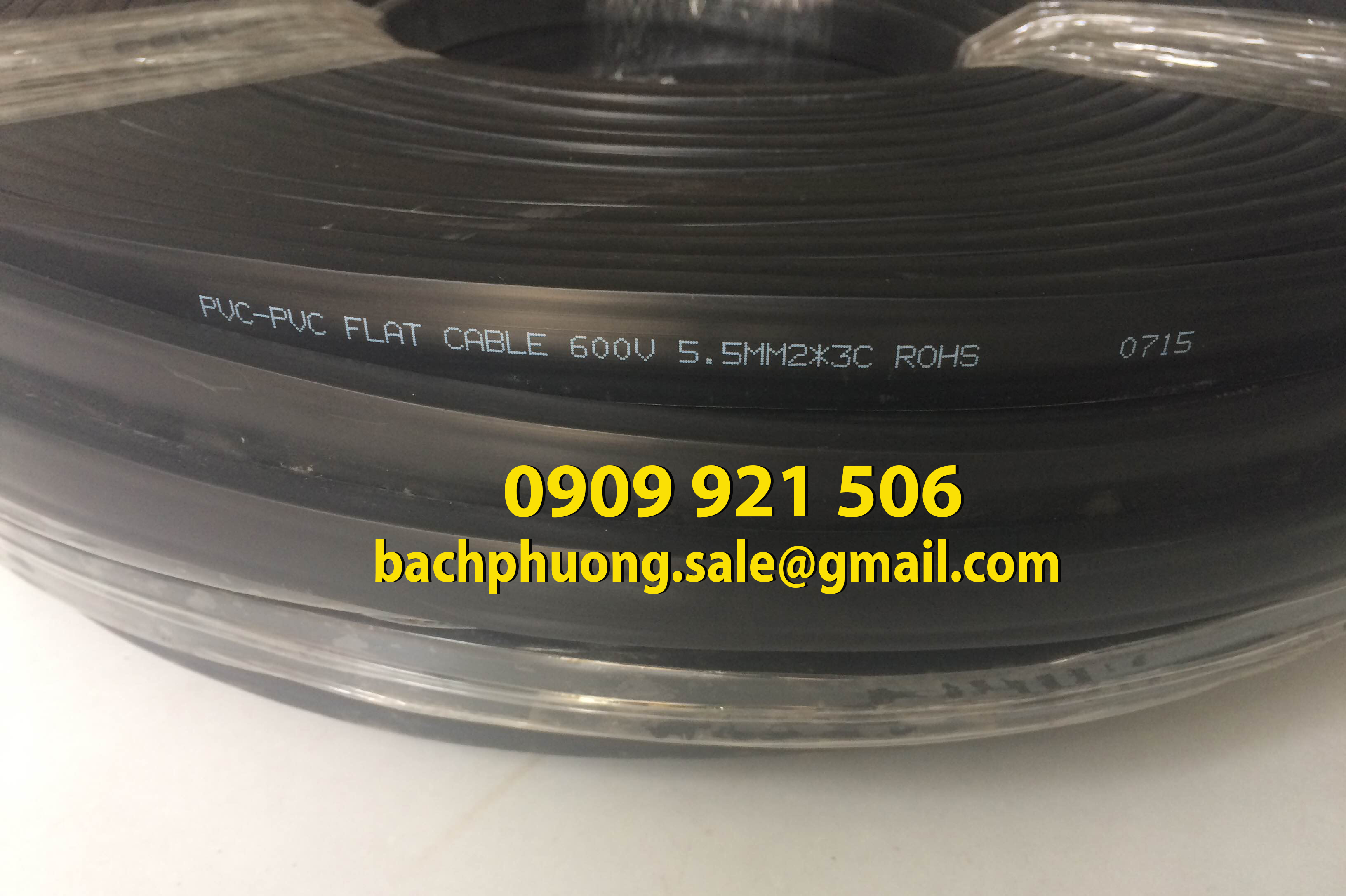 Cáp điện dẹt cầu trục Cáp điện dẹt cầu trục