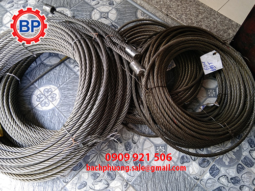 Cáp thép cầu trục phi 22 Cáp thép cầu trục phi 22