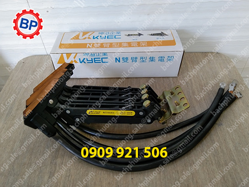 Chổi tiếp điện cầu trục 4P100A Chổi tiếp điện cầu trục 4P100A