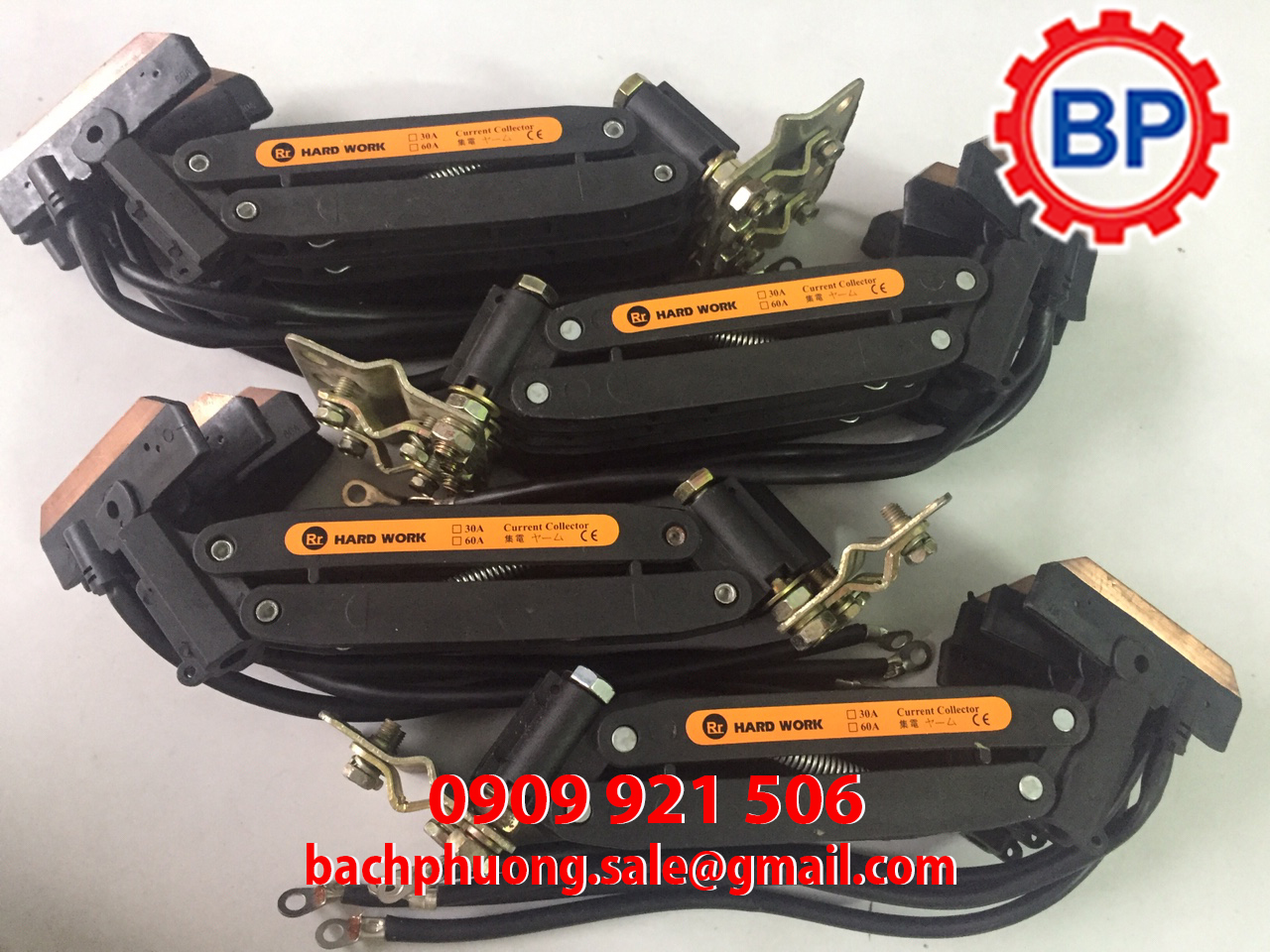 Chổi tiếp điện cầu trục - Hard Work  Chổi tiếp điện cầu trục - Hard Work