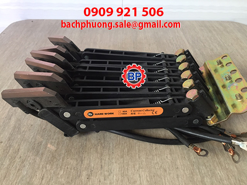 Chổi tiếp điện cầu trục Hard work 6P60A  Chổi tiếp điện cầu trục Hard work 6P60A