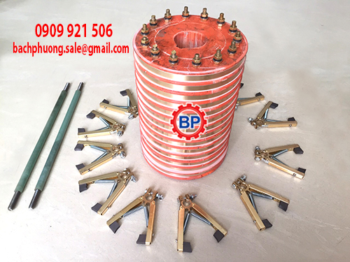 Cổ góp điện 14 pha  Cổ góp điện 14 pha