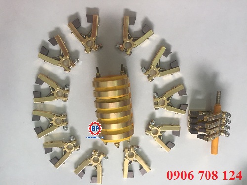 Cổ góp điện 2 pha Cổ góp điện 2 pha