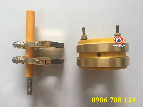 Cổ góp điện 2 pha lấy điện Cổ góp điện 2 pha lấy điện