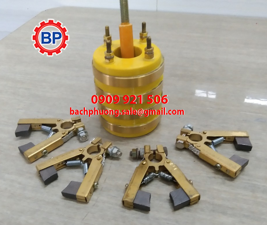 Cổ góp điện 4 pha nhỏ