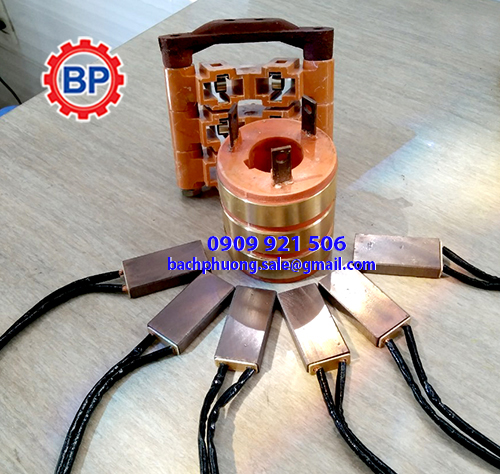 Cổ góp lấy điện 3 pha Cổ góp lấy điện 3 pha